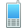 phone CornflowerBlue icon