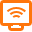 networking DarkOrange icon