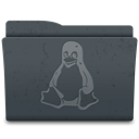 system, linux DarkSlateGray icon