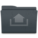 Folder, uploads DarkSlateGray icon