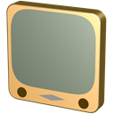 television, Appliance, video, movie, monitor, tube, cinema, system, arrangement, Device, mechanism, Tv, structure, Display, screen, youtube, Computer Gray icon