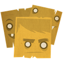 Face, stickies Icon