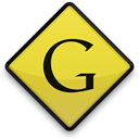 sign, google Black icon