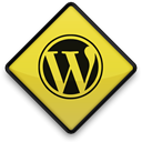 Wordpress Black icon