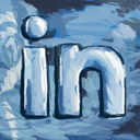 Linkedin CadetBlue icon