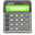 Accessories, Gnome, calculator Gray icon