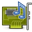 card, Audio, Gnome Olive icon