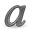 Gnome, italic, Text, Format DarkSlateGray icon