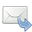 mail, Gnome, Forward Gray icon