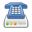 Gnome, Modem SteelBlue icon