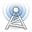 network, Gnome, wireless CornflowerBlue icon