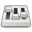 Gnome, preferences, Desktop Gray icon