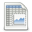 Gnome, Spreadsheet, office DarkGray icon