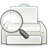 document, Print, preview, Gnome, 48 WhiteSmoke icon