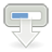 Downloads, Gnome, 48, Emblem LightGray icon