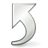 Emblem, Link, Gnome, symbolic, 48 Gray icon