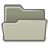 48, Folder, open, Gnome Silver icon