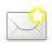 mail, Gnome, unread, mark, 48 Gray icon