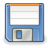 media, Gnome, Floppy, 48 DarkSlateBlue icon