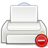 printer, Error, Gnome, 48 WhiteSmoke icon