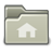 user, Home, Gnome, 48 Silver icon