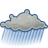 showers, weather, Gnome, 48 Icon