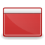 Desktop, Gnome, red, Emblem, 64, Colors Icon