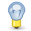 bulb, Idea, light, Information, Dialog Black icon