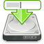 As, Gnome, save, document, 64 Gainsboro icon