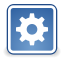 Emblem, Gnome, system, 64 SteelBlue icon