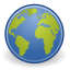 glob, Emblem, 64, world, Gnome, web Icon