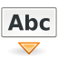 Gnome, Text, 64, insert Icon