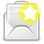 Gnome, mail, new, Message, 22 Gainsboro icon