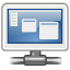 Desktop, Remote, preferences, 64, Gnome Icon