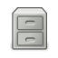 Gnome, 64, manager, File, system Black icon