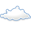 Overcast, Gnome, 64, weather Black icon