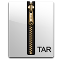 File, Compressed, Tar, gold Black icon