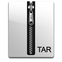 Tar, silver Black icon