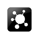 square, Logo, 099347, propeller Black icon