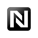 square, 099339, netvous, Logo Black icon