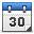 date, Calendar WhiteSmoke icon