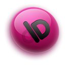Indesign, cs4 Purple icon