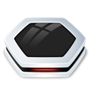 Harddrive Black icon