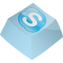 Skype LightSteelBlue icon