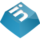 Linkedin SteelBlue icon