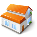 house, Home, Company, Building Black icon