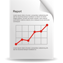 report, statistics, Analysis Gainsboro icon