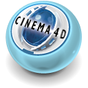 cinema, d SkyBlue icon