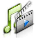 Audiovideo DarkGray icon