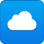 mobileme, Cloud DodgerBlue icon